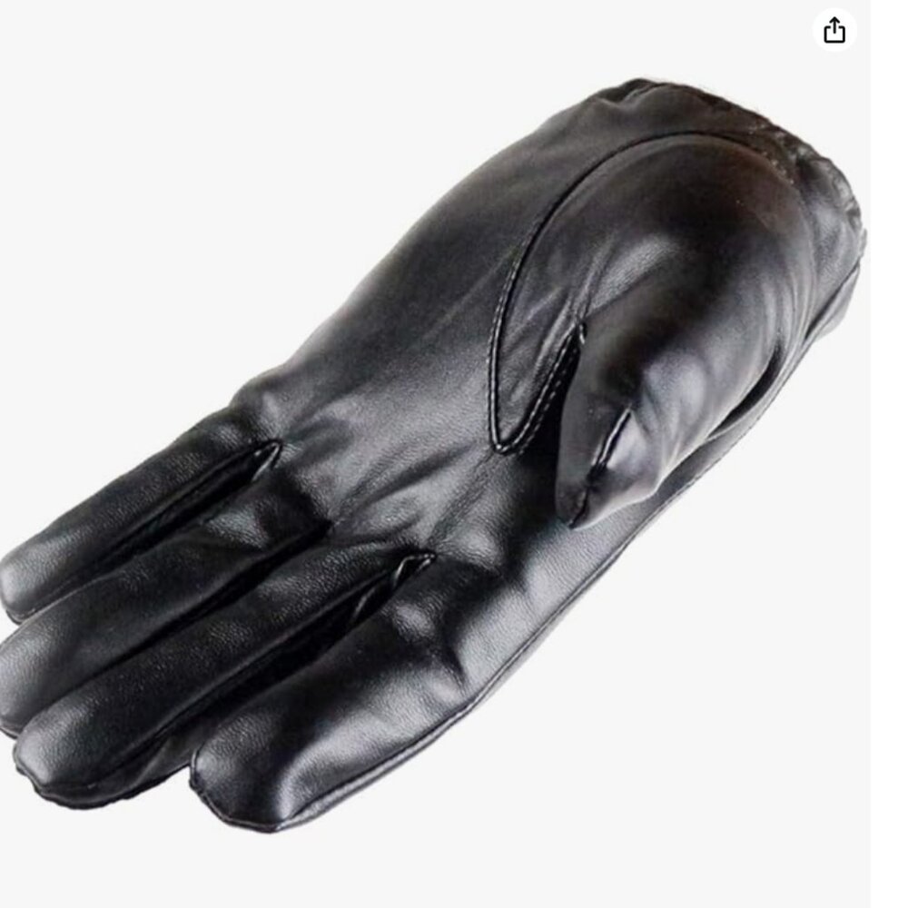 Man's Leather Touchscreen Gloves - image 8